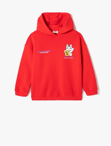 Koton Sweatshirt in Rood: voorkant