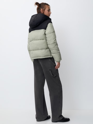 Pull&Bear Between-Season Jacket in Green