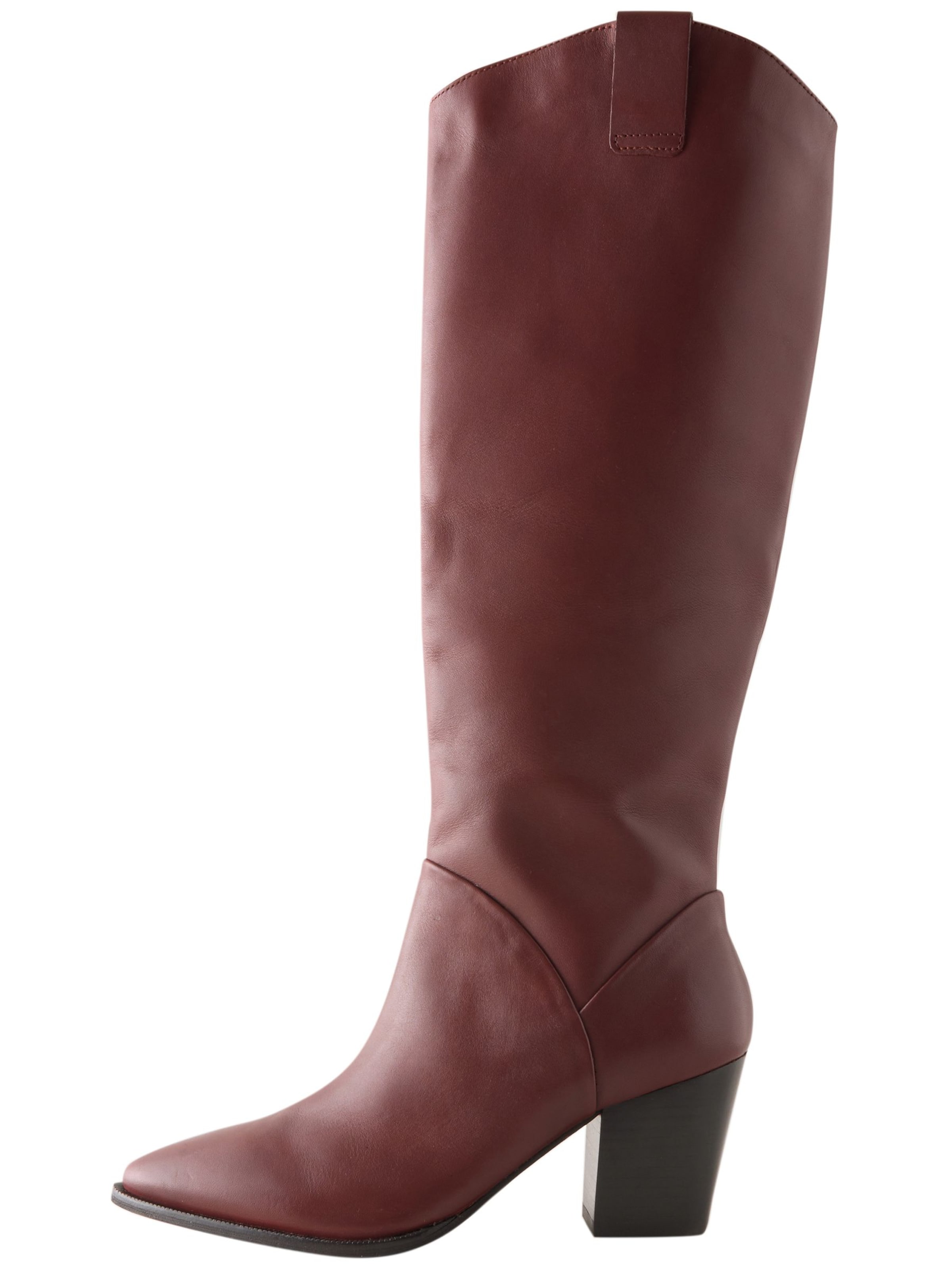 Next Stövel i röd: framsida