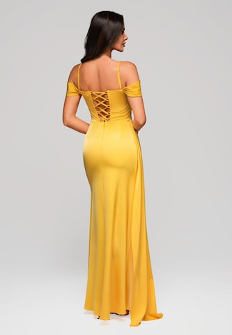Ombre Evening dress 'Vanessa' in Yellow