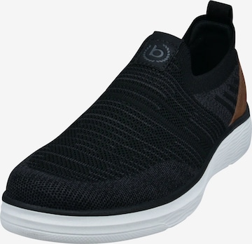 bugattiSlip On tenisice - crna boja: prednji dio