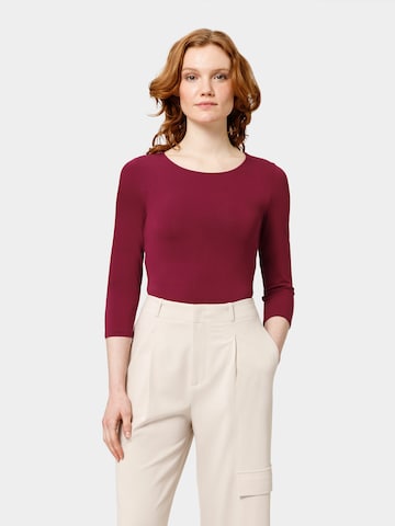 Les Lunes Shirt body 'Alena' in Rood