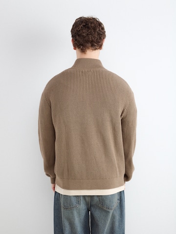 BALMOHK Strickjacke in Braun