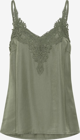 Cream Bluza 'Anna' | zelena barva: sprednja stran
