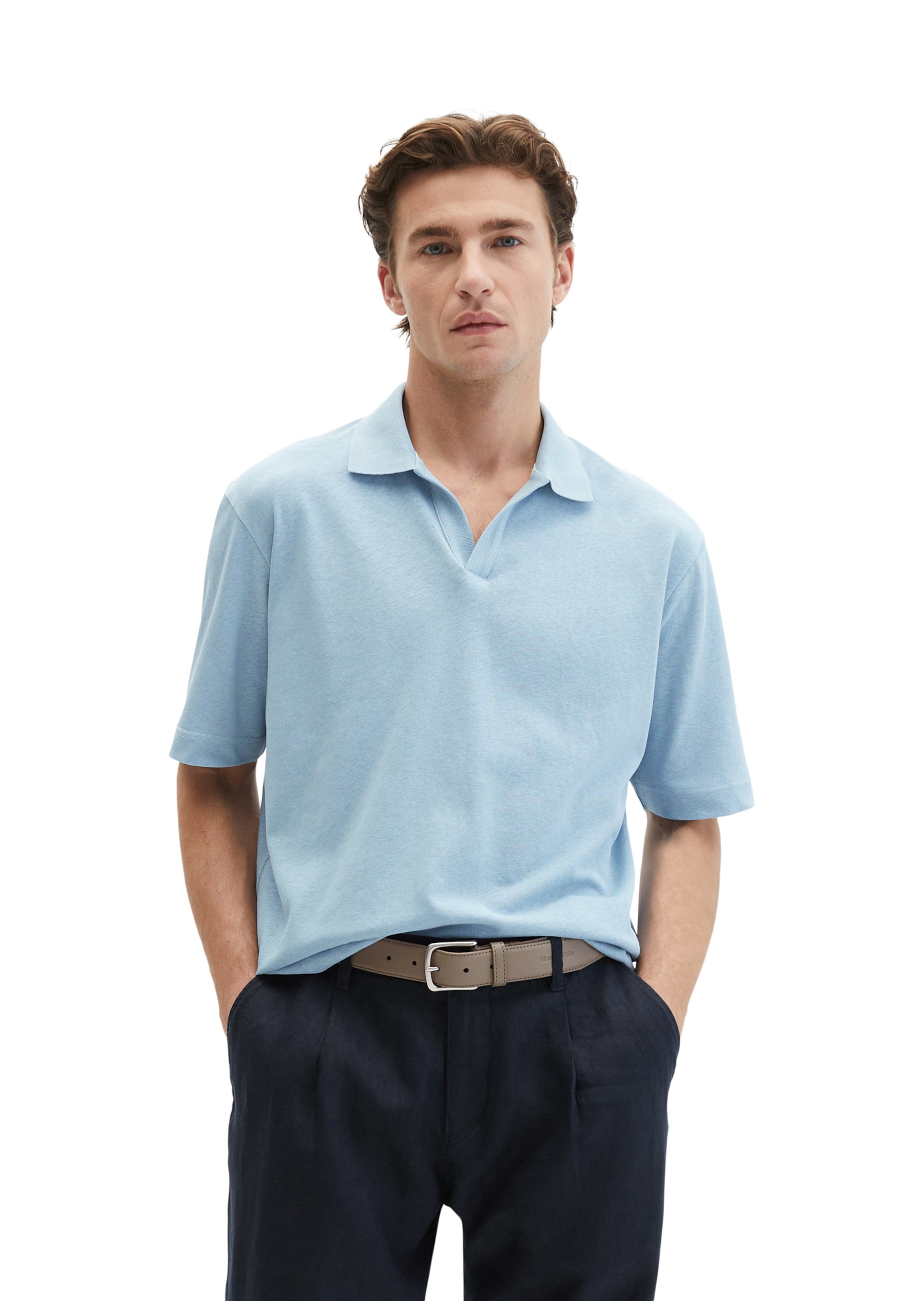 Marc O'Polo Shirt in Blue: front