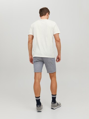 JACK & JONES Normální Chino kalhoty 'Dave' – modrá