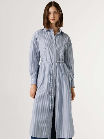 Robe-chemise 'Bali' Pepe Jeans en bleu : devant