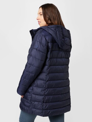 Tom Tailor Women + Winterjas in Blauw