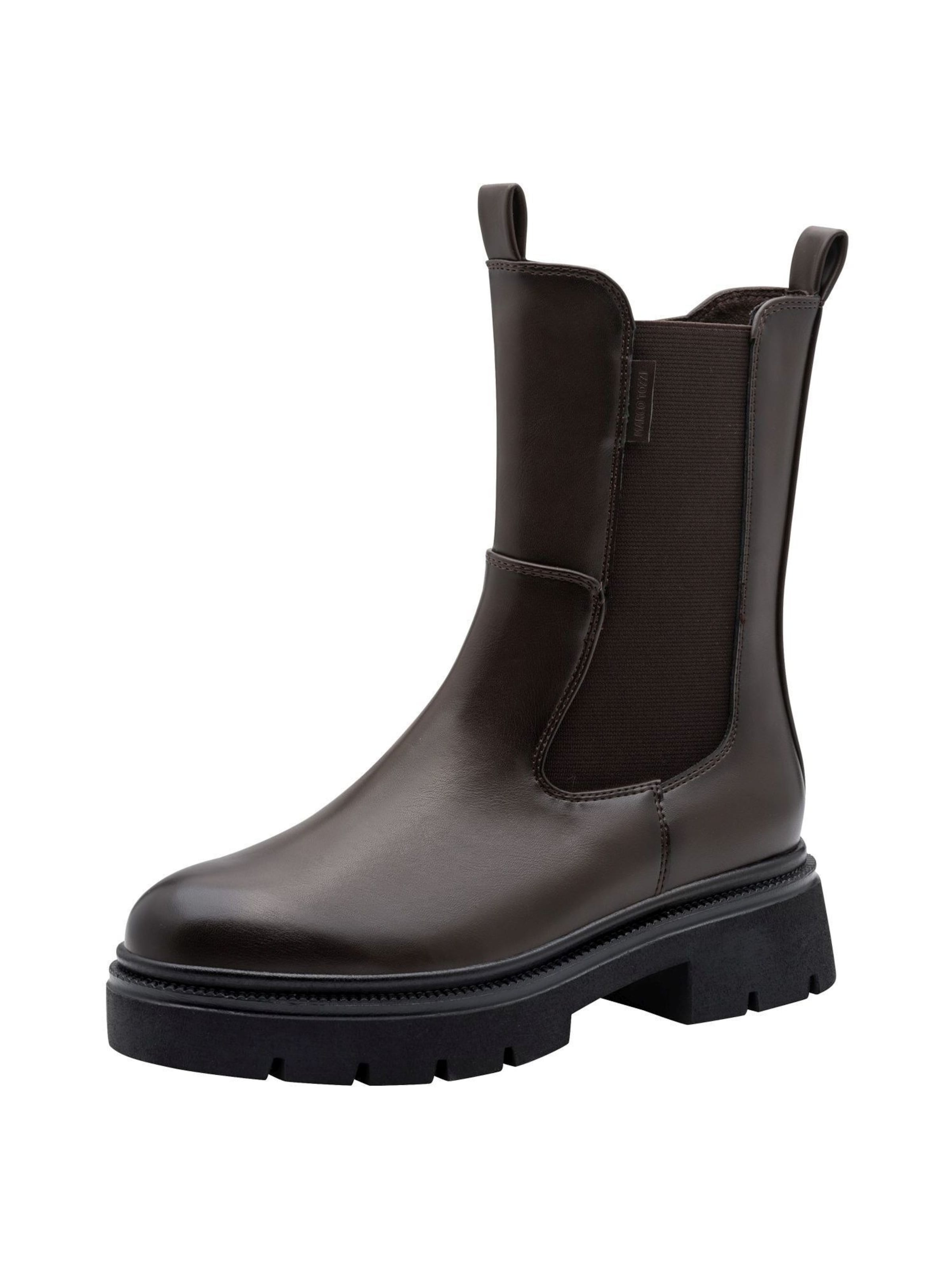 MARCO TOZZI Chelsea boots in Bruin: voorkant