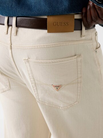 GUESS Loose fit Jeans 'Owen' in Beige