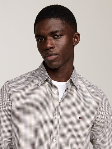 Coupe slim Chemise TOMMY HILFIGER en vert