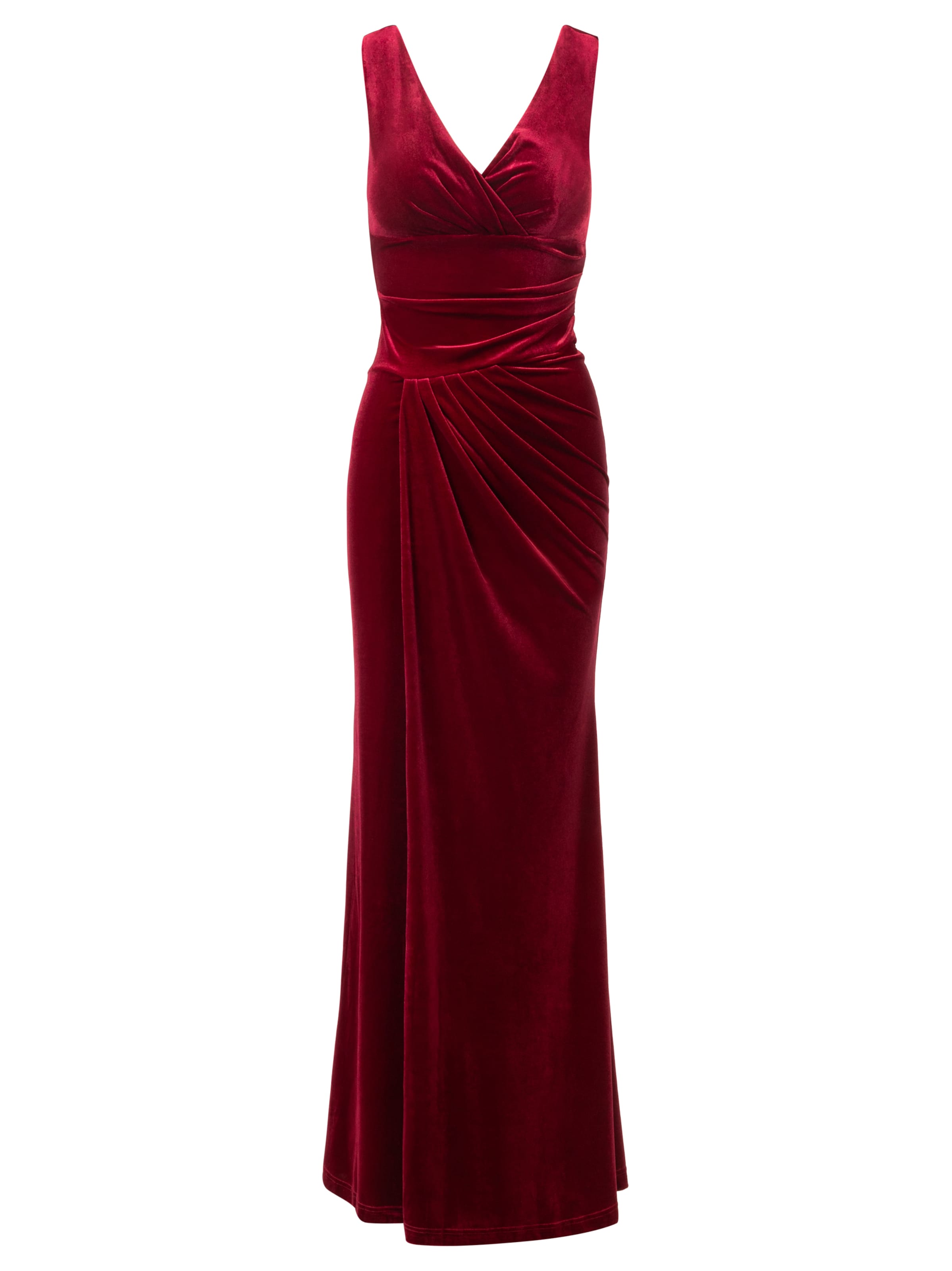 Robe de soirée Kraimod en rouge : devant