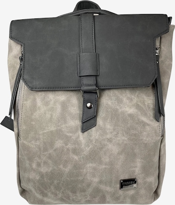 Kumixi Rucksack '2in1' in Grau: Vorderseite