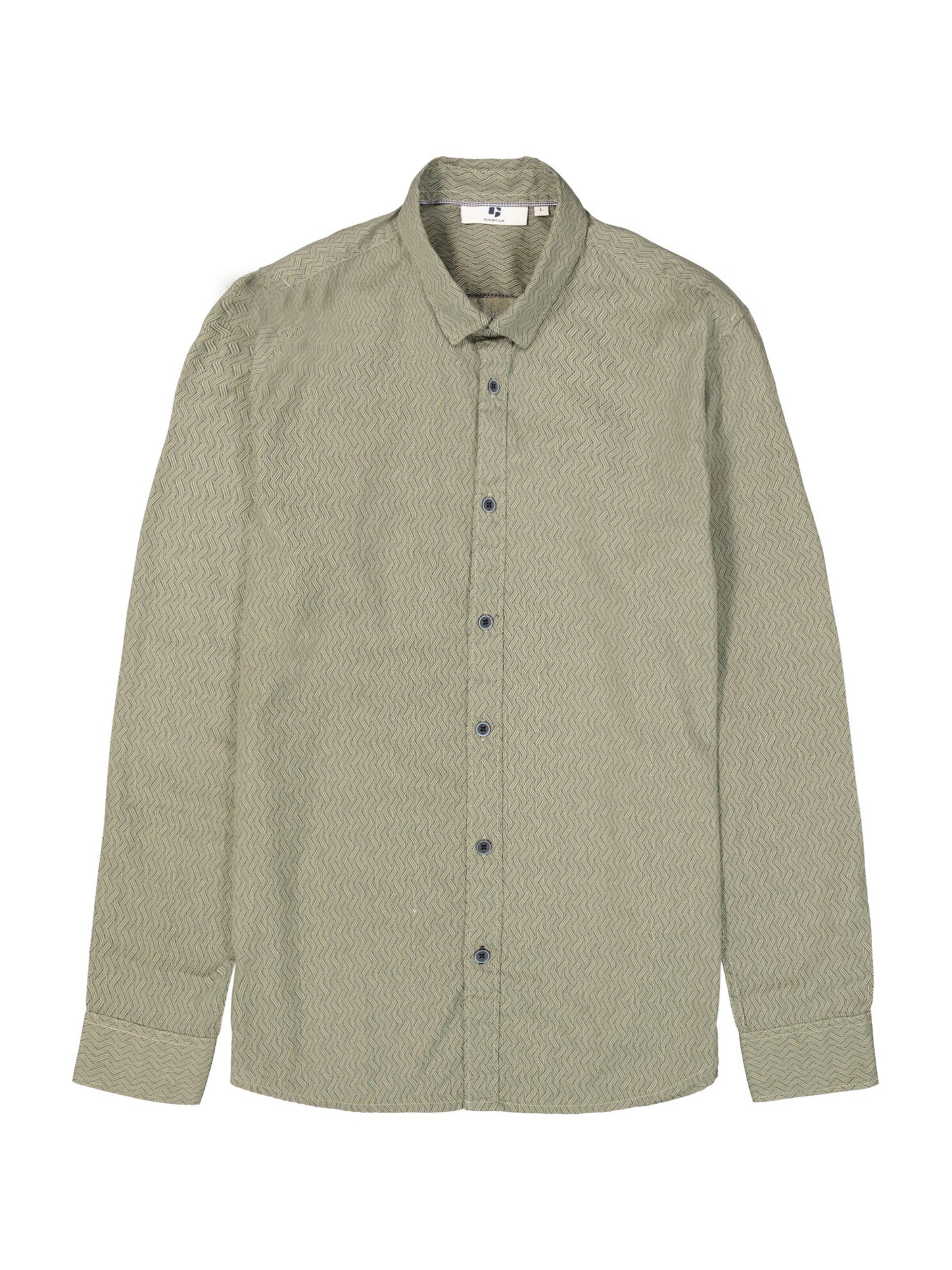 GARCIA Regular Fit Skjorte i grøn: forside