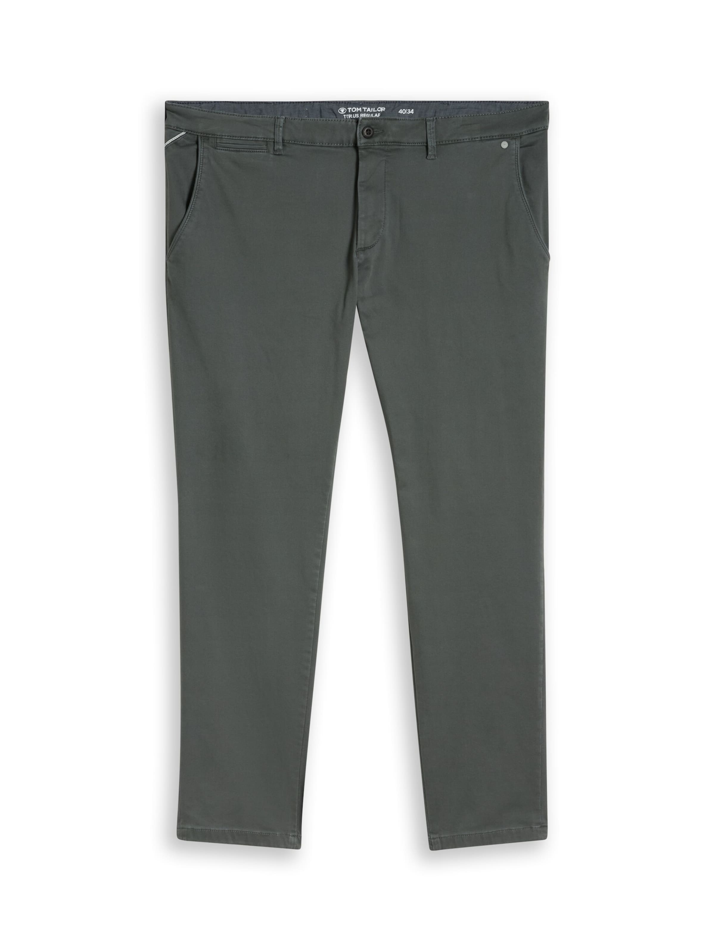 TOM TAILOR Men + Hose in 29-30/32 in oliv, Produktansicht