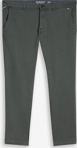 TOM TAILOR Men + Regular Hose in Grün: Vorderseite