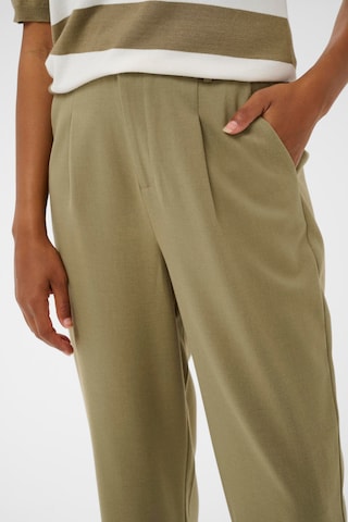 Kaffe Tapered Hose 'Merle' in Grün