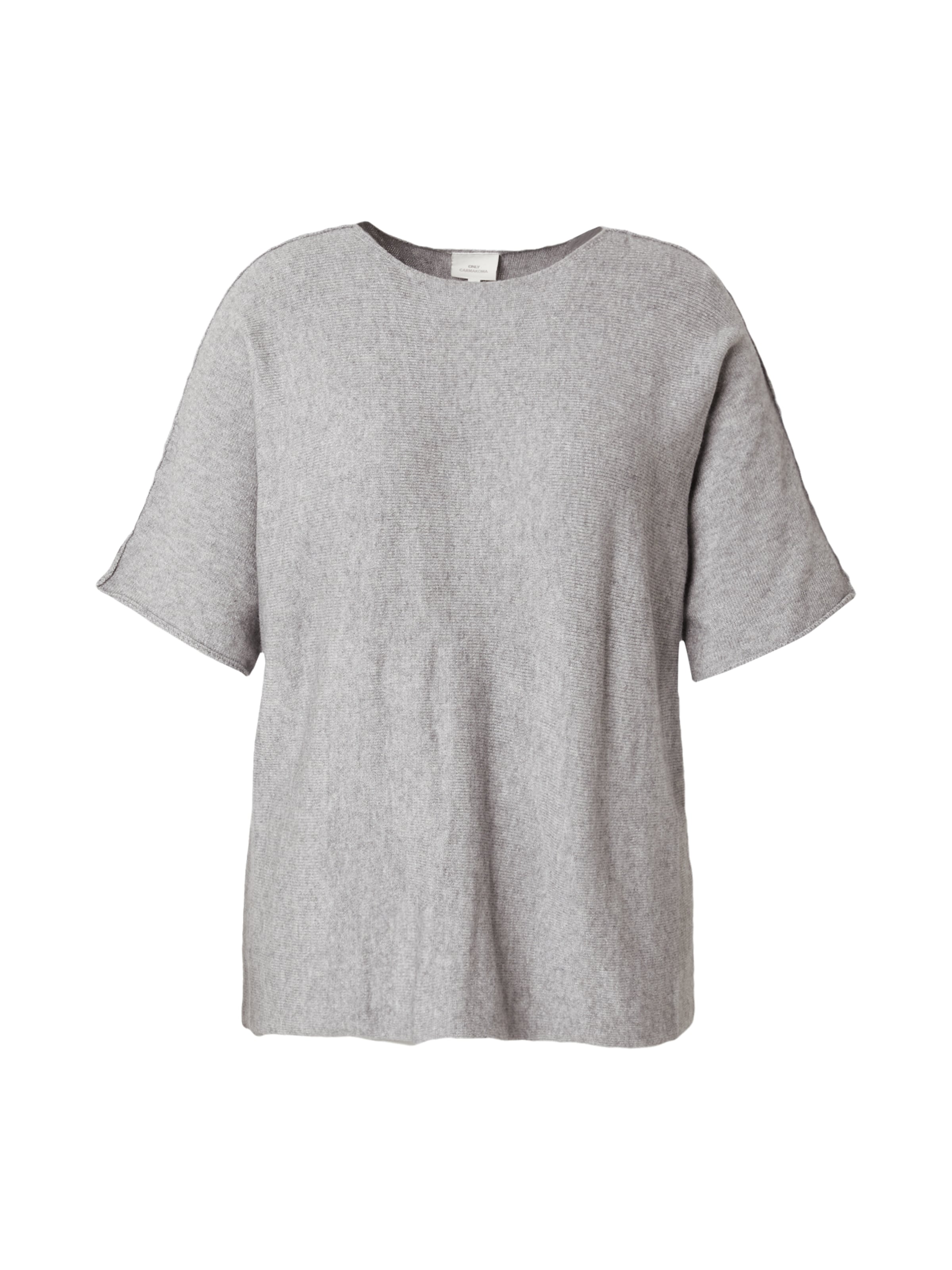 ONLY Carmakoma - Pullover 'CARMARGARETA' em cinzento: frente