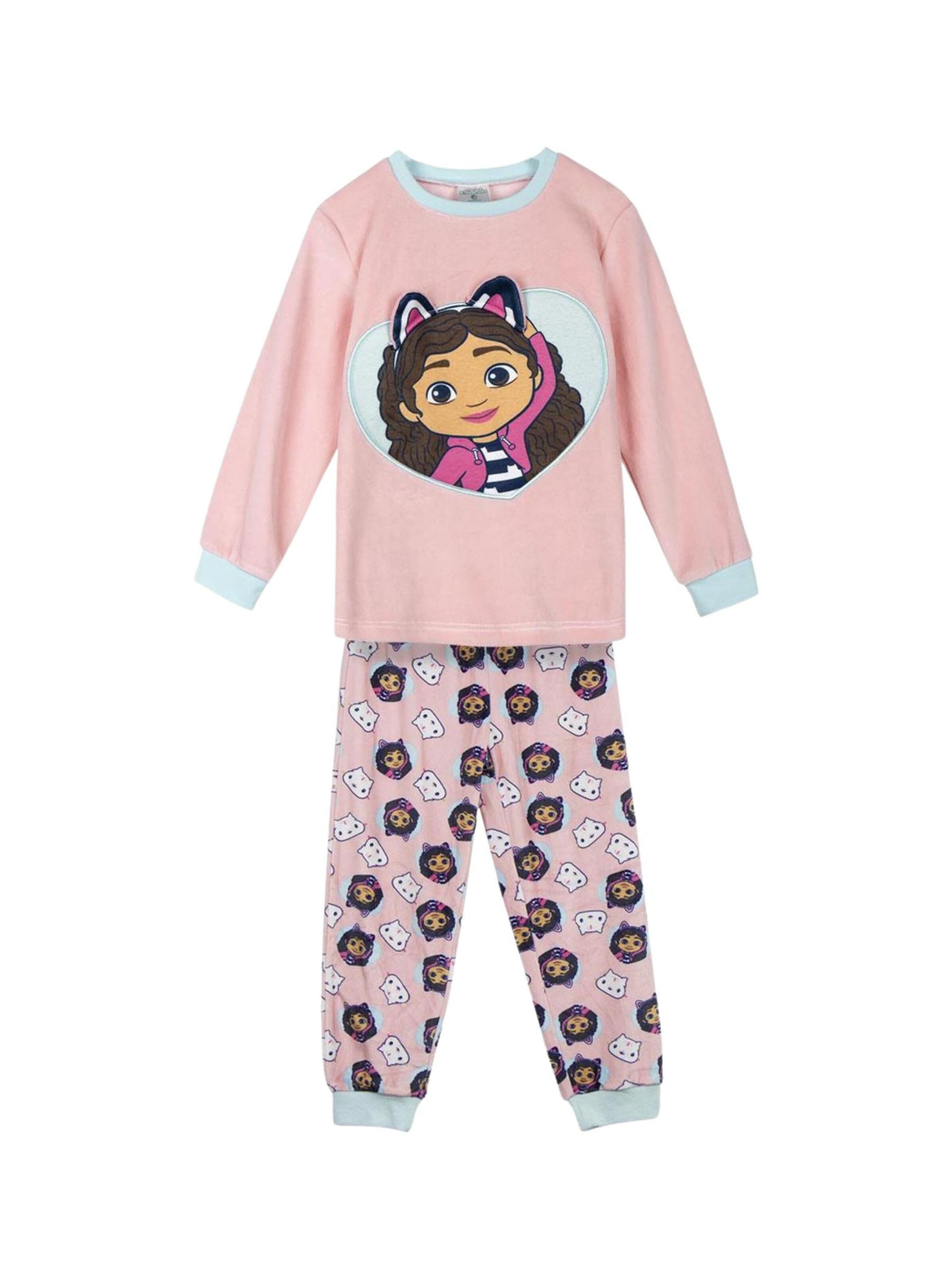 Pyjama 'Gabbys Dollhouse' DISNEY en rose : devant