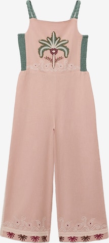 MANGO KIDS Overall 'SAMBA' värissä vaaleanpunainen: etupuoli