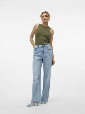 VERO MODA Wide Leg Jeans 'TOKYO' i blå