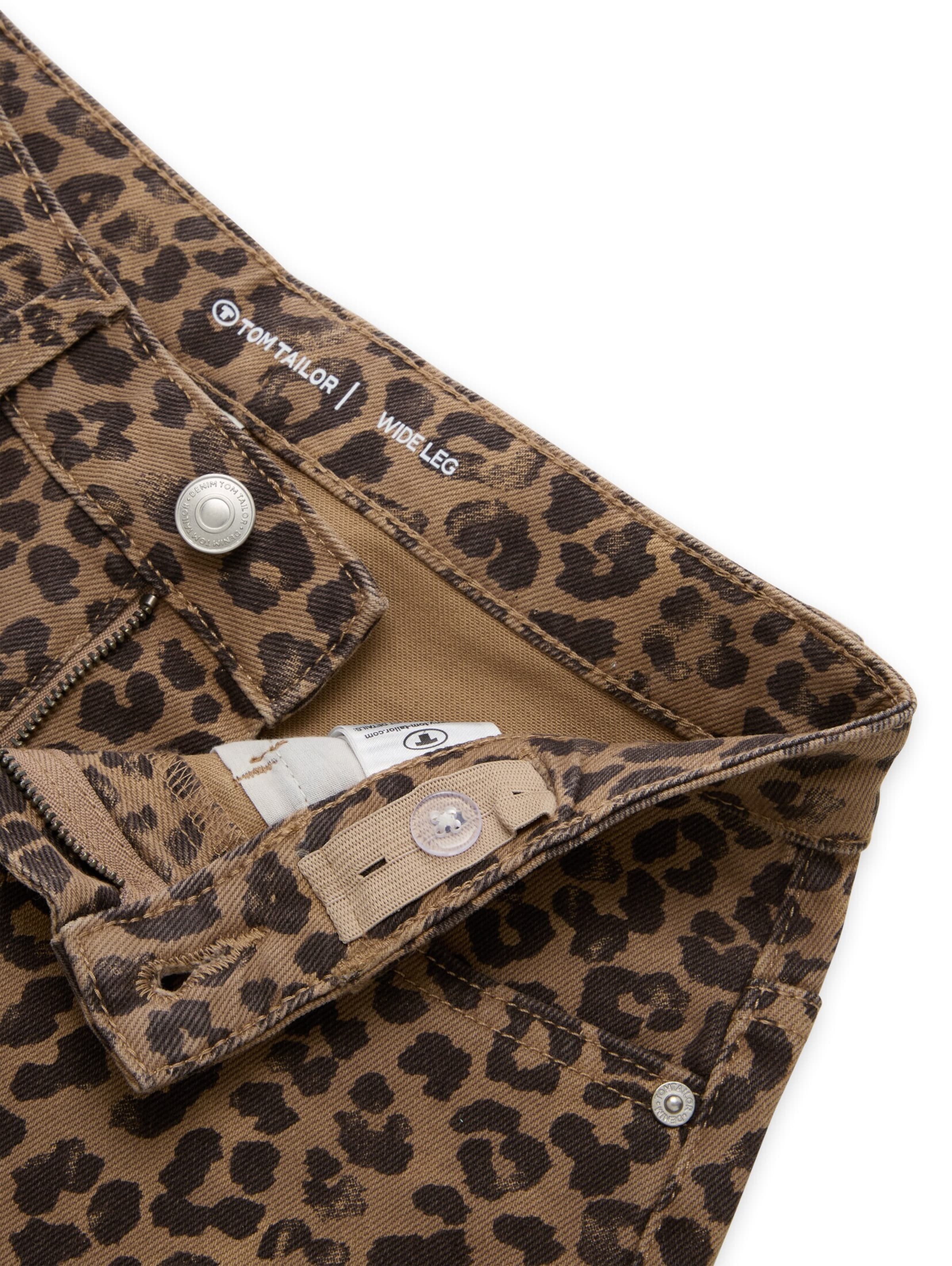 Wide Leg Jean TOM TAILOR en marron