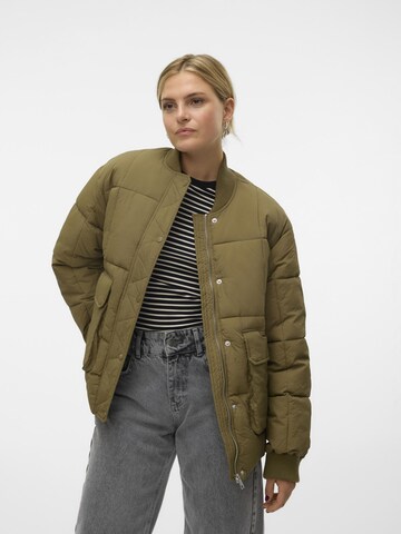 VERO MODA Between-Season Jacket 'VMJennie' in Green: front
