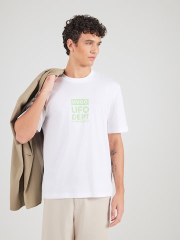 HUGO Herren - Sweatshirts & Sweatjacken 'Nufotee' in Weiß