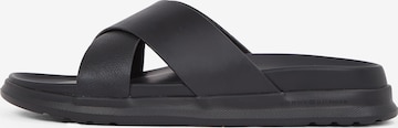TOMMY HILFIGER Klapki w kolorze czarny: przód