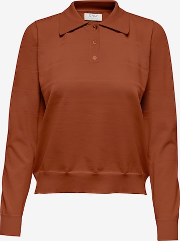 Only Petite Shirt 'Incbeate' in Oranje: voorkant