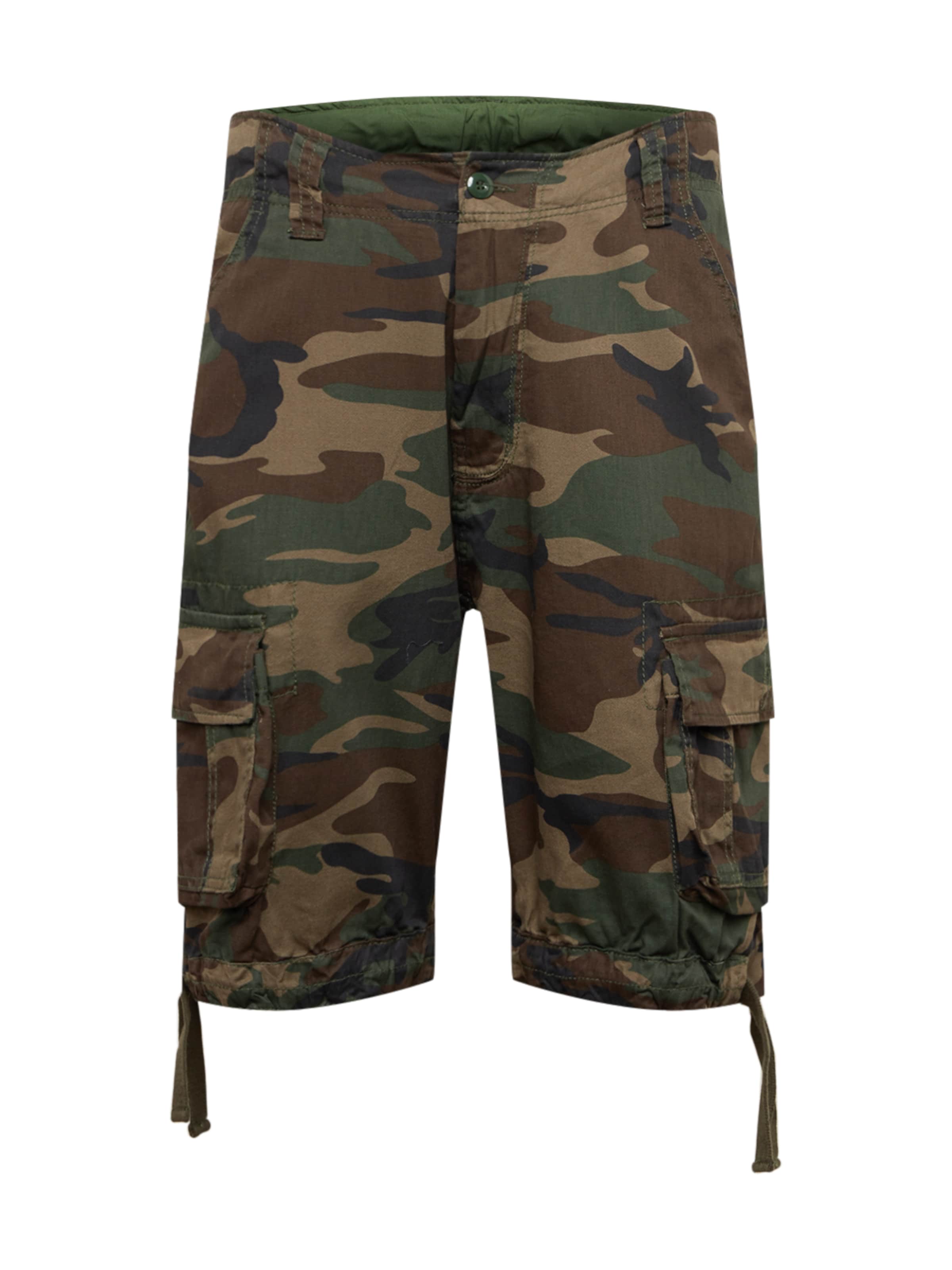 zaļš Brandit Standarta Kargo bikses: no priekšpuses