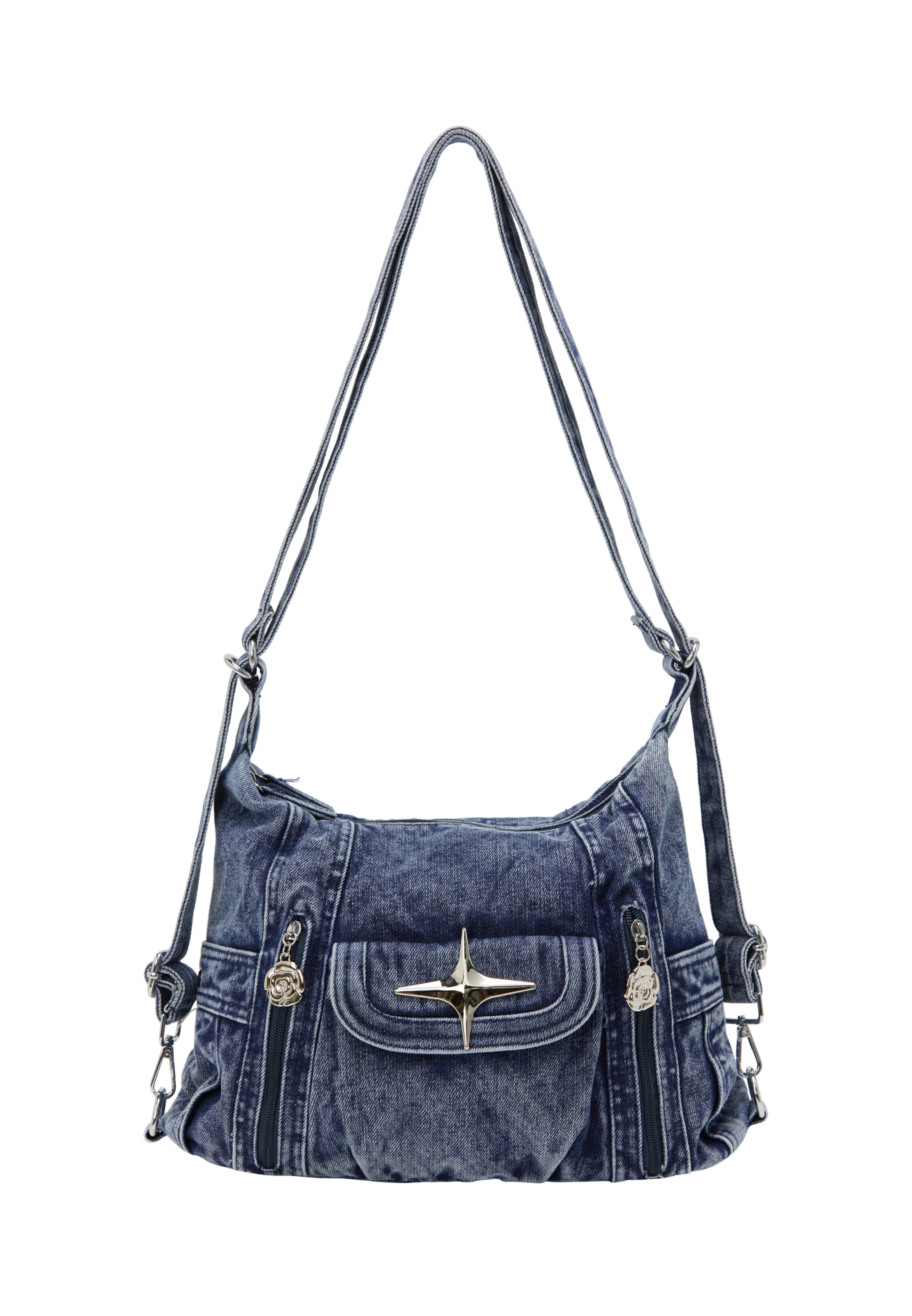nelice Crossbody bag in Blue: front