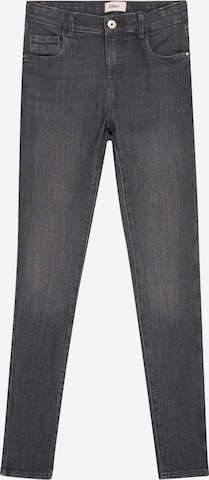 pilka ONLY GIRLS Siauras Džinsai 'KOGRAIN': priekis