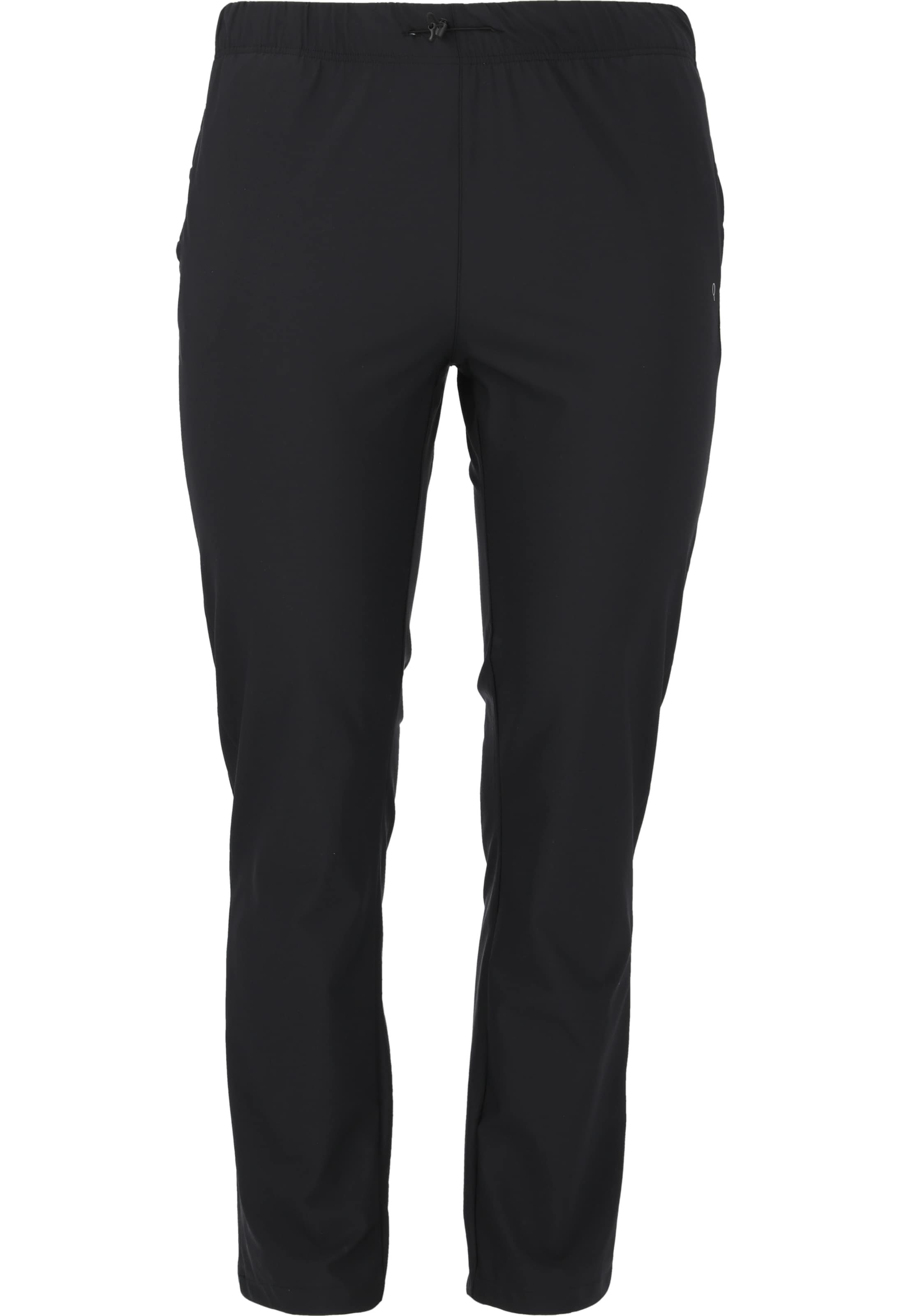 Q by Endurance Regular Sporthose 'Carpo' in Schwarz: Vorderseite