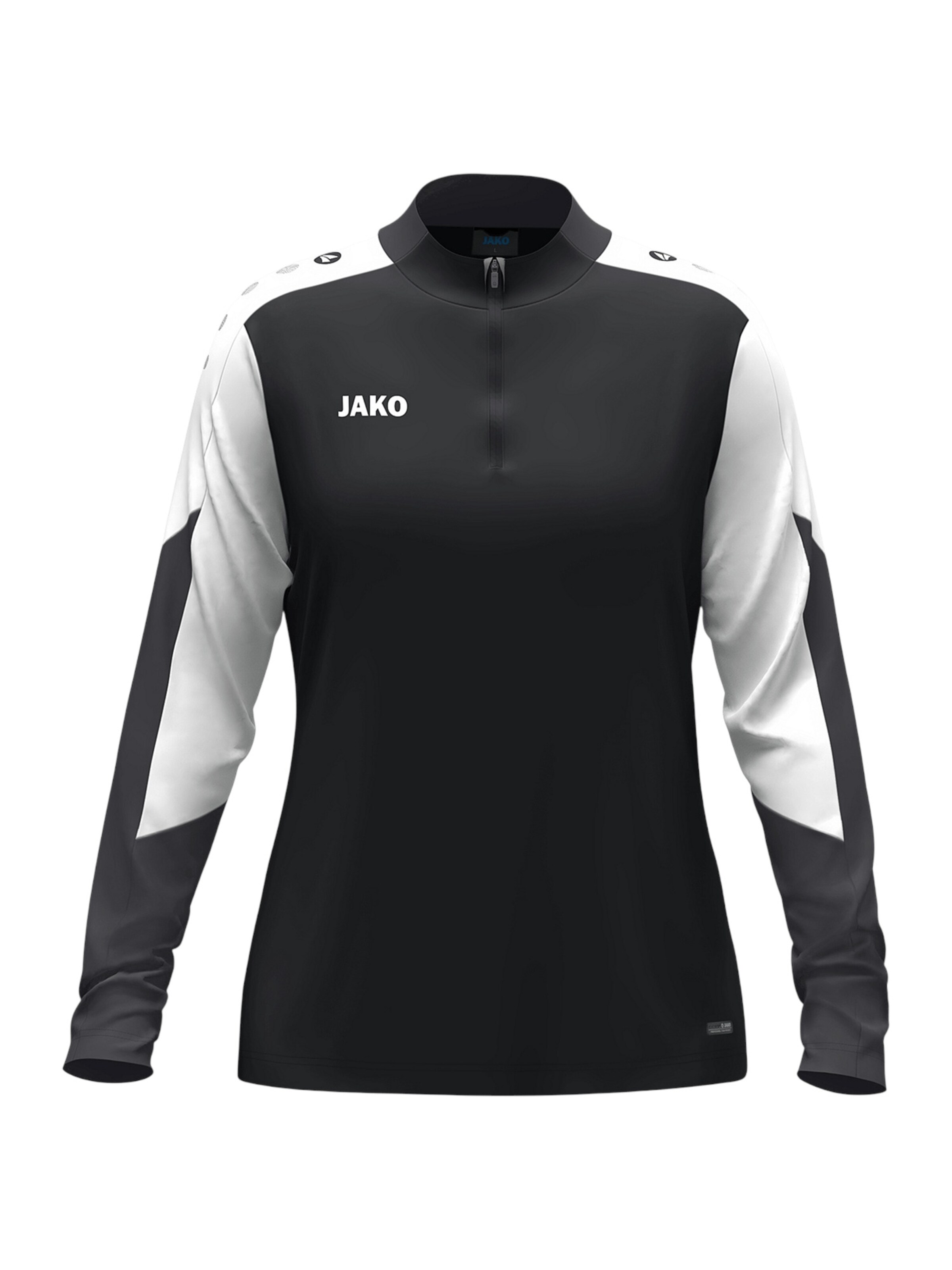 JAKO Sportsweatshirt in schwarz / weiß, Produktansicht
