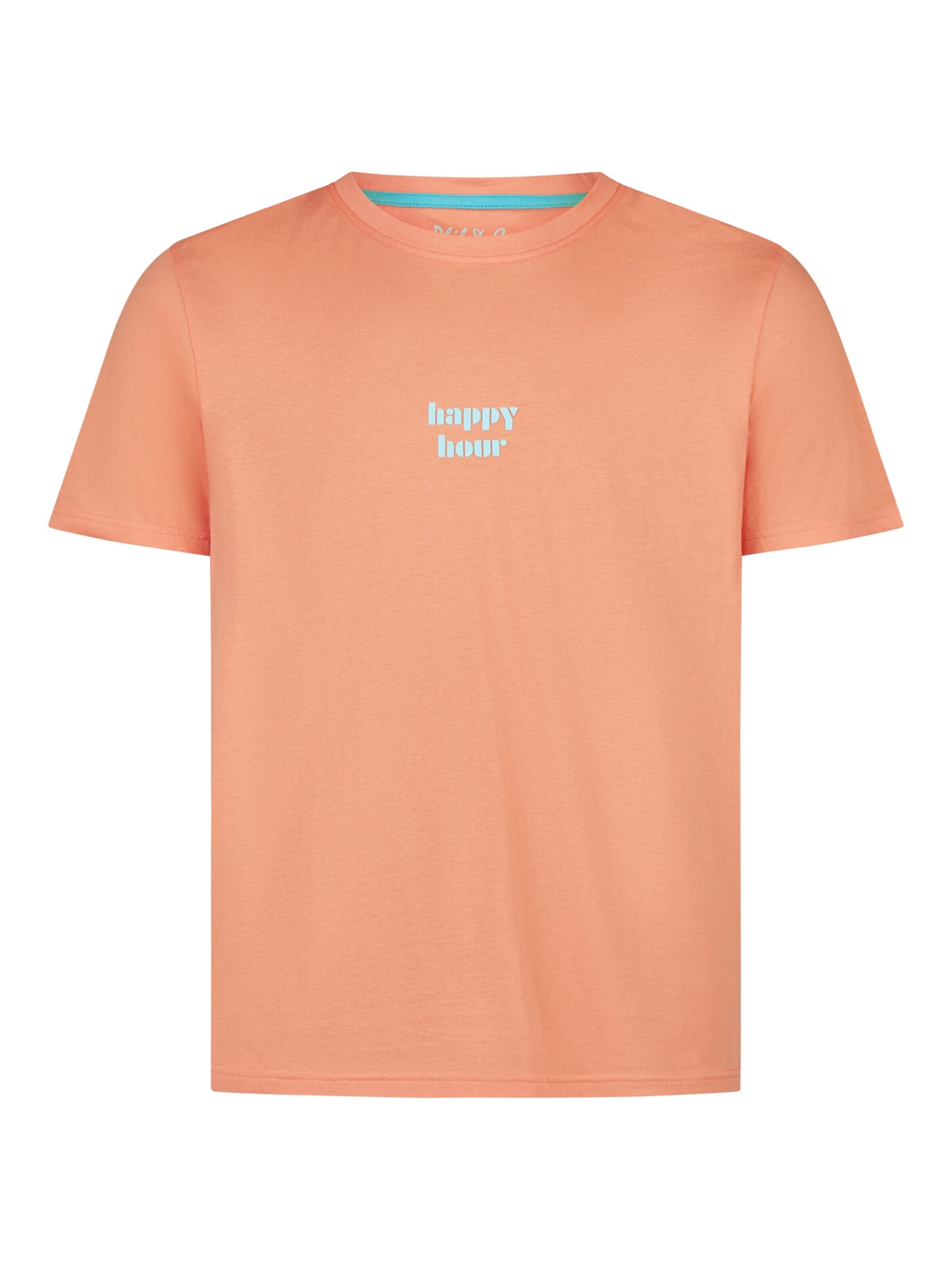 Phil & Co. Berlin Pyjama kort in Oranje