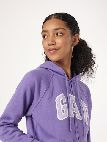 GAP Sweat jacket in Purple