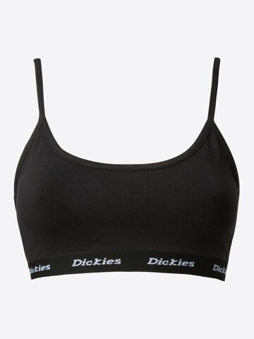 DICKIES Bralette Bra in Black: front