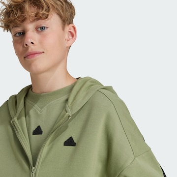 ADIDAS SPORTSWEAR Sports sweat jacket 'Future Icons' in Green