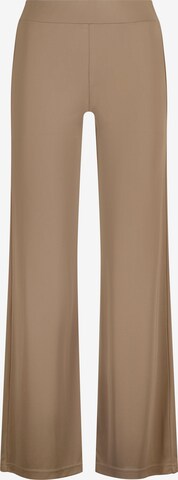 Nicowa Wide leg Broek 'Pantova' in Beige: voorkant