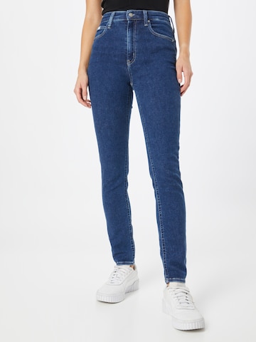 Calvin Klein Jeans Skinny Jeans in Blauw: voorkant