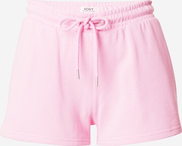 Regular Pantalon ROXY en rose : devant