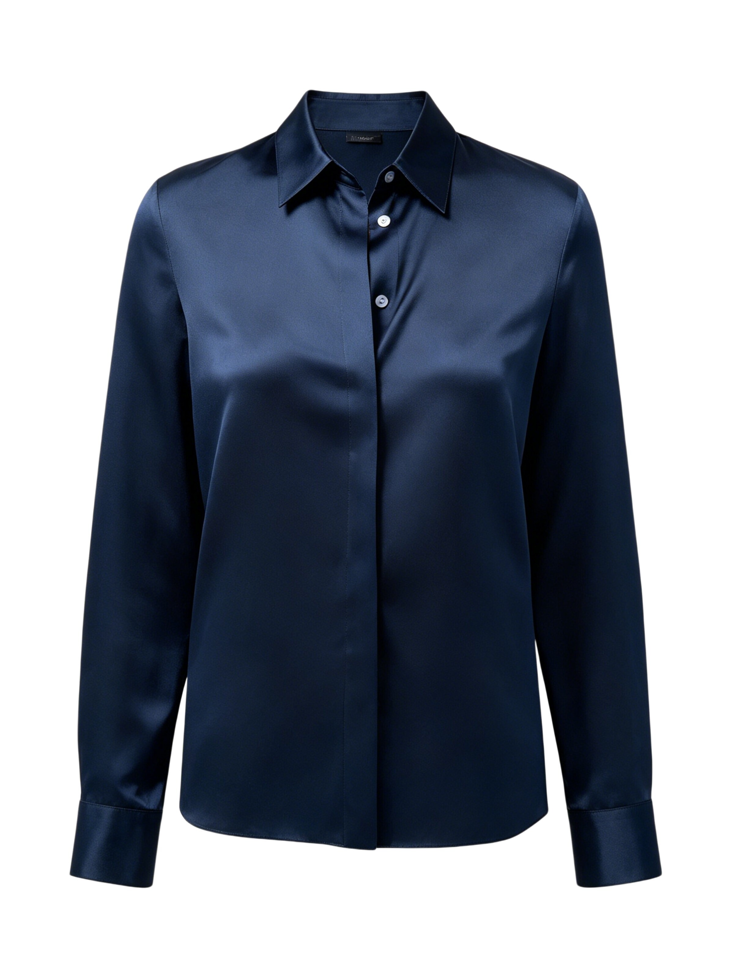 Lilysilk Bluse‌ in Blau: Vorderseite