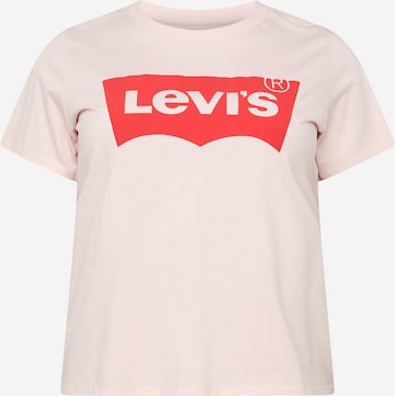 Levi's® Plus Shirt 'PL Perfect Tee' in Roze: voorkant