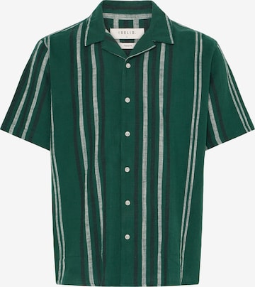 žalia !Solid Patogus modelis Marškiniai 'Isai': priekis