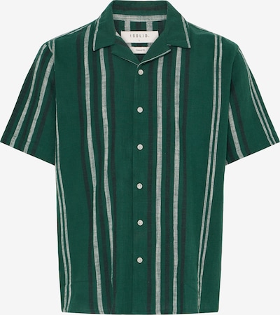 Marškiniai 'Isai' iš !Solid, spalva – tamsiai žalia / juoda / balta, Prekių apžvalga