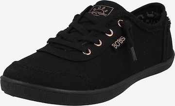 SKECHERS Rövid szárú sportcipők - fekete: elől