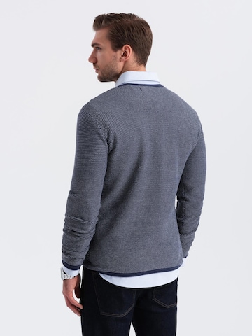 Ombre Pullover 'OM-SWSW-0118' in Blau