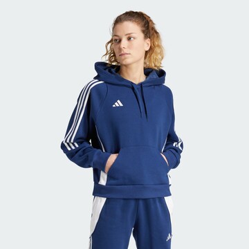 ADIDAS PERFORMANCE Sportsweatshirt 'Tiro 24' in Blau: Vorderseite