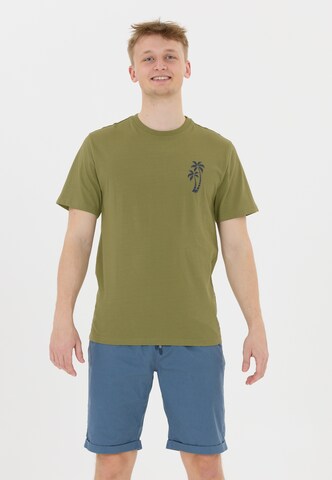 Cruz Shirt 'Alymos' in Groen: voorkant